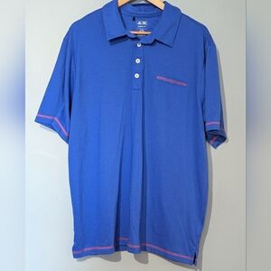 Adidas Climalite Blue Golf Polo Shirt Mens XL Athleisure Preppy Gorpcore Summer